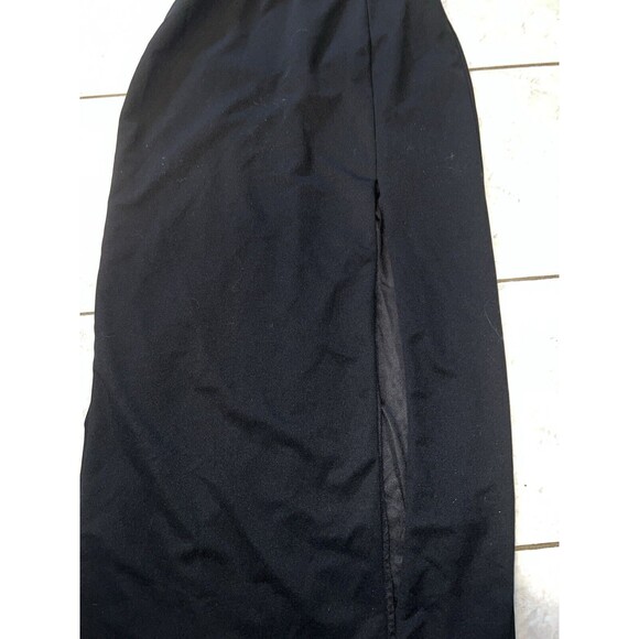 Lulus Maxi Dress Womens M Iconic Excellence Strapless Asymmetrical Column Formal - Picture 4 of 12